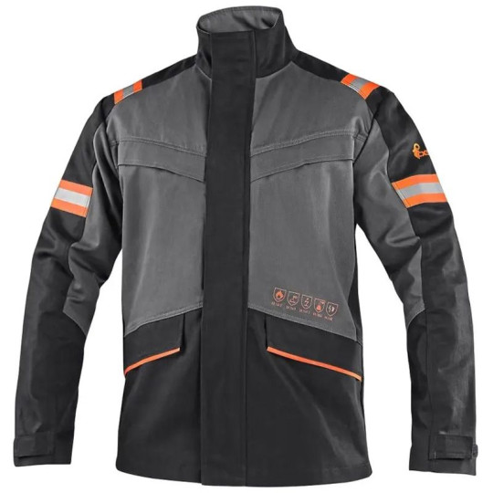 Veste multirisque pour homme CXS avec col montant et fermeture zippée - BCM Goodies