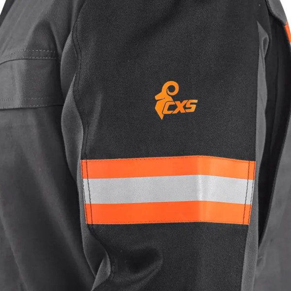 Veste multirisque pour homme CXS avec col montant et fermeture zippée - BCM Goodies