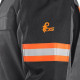 Veste multirisque pour homme CXS avec col montant et fermeture zippée - BCM Goodies