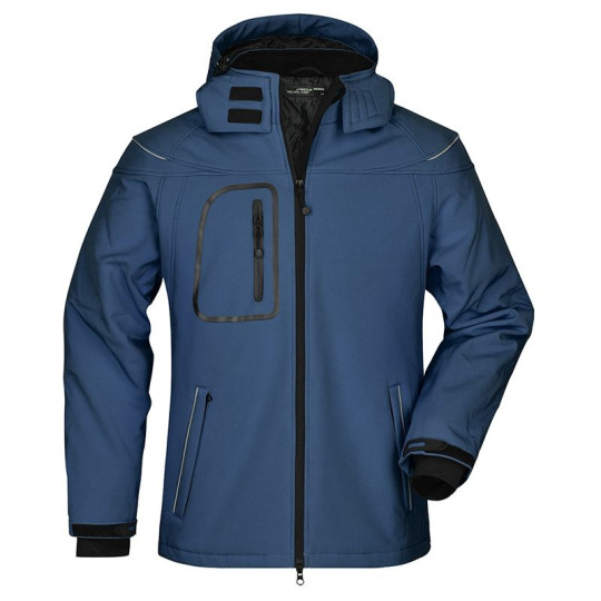 Veste softshell hiver grande taille pour homme - Personnalisation de qualité | BCM Goodies