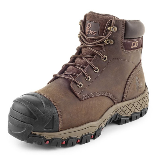 Chaussures de sécurité montantes hiver CXS personnalisables - Qualité professionnelle - Normes EN ISO 20345:2022 - Embout en com