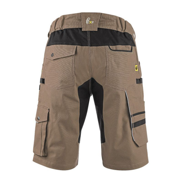 Short de travail Homme CXS Stretch en coton et élasthanne - Personnalisable | BCM Goodies