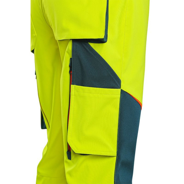 Pantalon softshell à bretelles haute visibilité pour homme Bedford - BCM Goodies