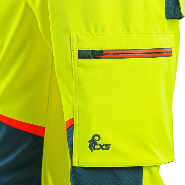 Pantalon softshell à bretelles haute visibilité pour homme Bedford - BCM Goodies