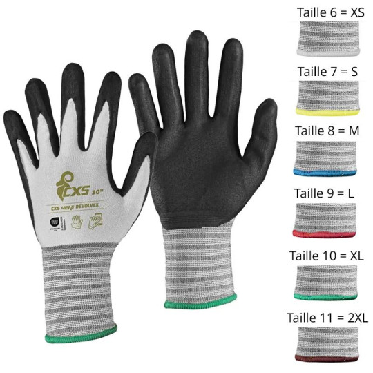 Gants de travail recyclés CXS