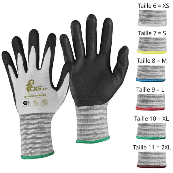 Gants de travail recyclés CXS