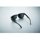 Lunettes de soleil avec verres miroirs et monture caoutchoutée mate - Protection UV400 - Goodies promotionnels pour événements d