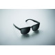 Lunettes de soleil avec verres miroirs et monture caoutchoutée mate - Protection UV400 - Goodies promotionnels pour événements d