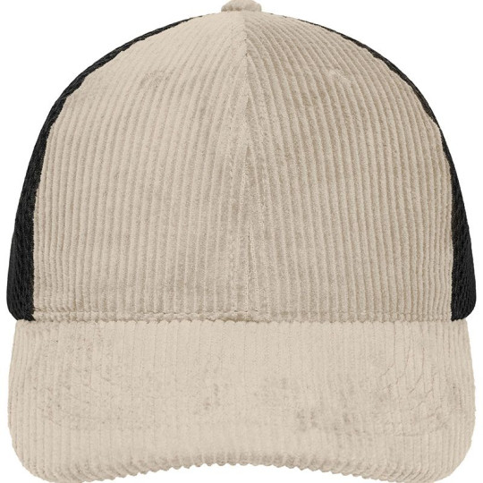 Casquette velours côtelé bio unisexe personnalisable - BCM Goodies