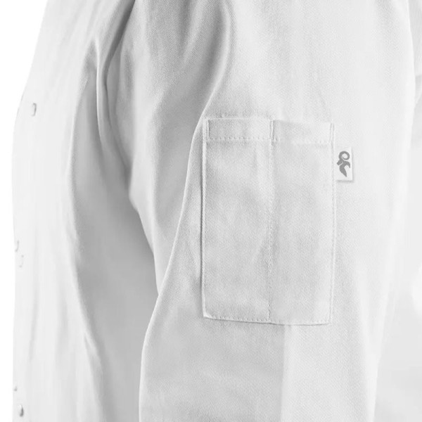 Veste de cuisinier blanche pour homme CXS - Personnalisable avec logo entreprise