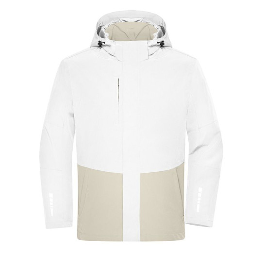 Veste de travail hardshell unisexe Daiber - Personnalisation logo | BCM Goodies