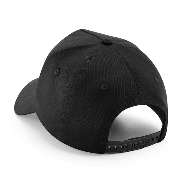 Casquette 5 panneaux personnalisable avec patch amovible pour communication d’entreprise – BCM Goodies