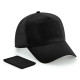 Casquette 5 panneaux personnalisable avec patch amovible pour communication d’entreprise – BCM Goodies