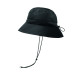Le chapeau de pêcheur déperlant en polyester avec pochette en tissu - Accessoire publicitaire pratique pour événements et cadeau