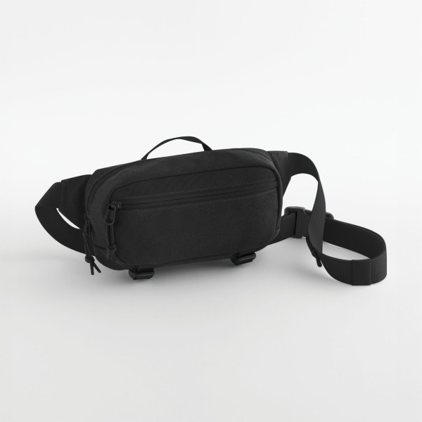 Sac banane Ramble personnalisable en polyester recyclé – Objet publicitaire écoresponsable pour entreprises