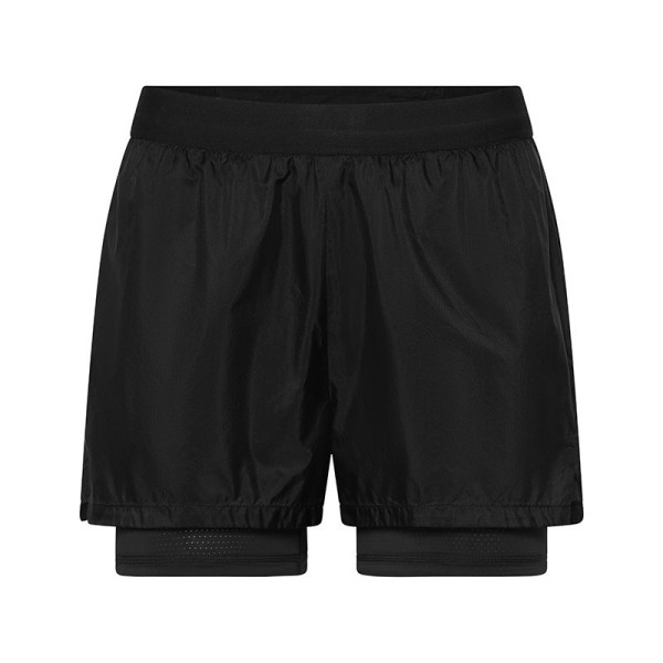 Short de course léger Femme Daiber - Short de sport avec poche arrière et cuissard intérieur - BCM Goodies