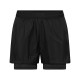 Short de course léger Femme Daiber - Short de sport avec poche arrière et cuissard intérieur - BCM Goodies