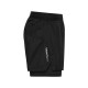 Short de course léger Femme Daiber - Short de sport avec poche arrière et cuissard intérieur - BCM Goodies
