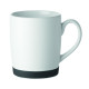 Mug en céramique blanc mat avec base en silicone - BCM Goodies