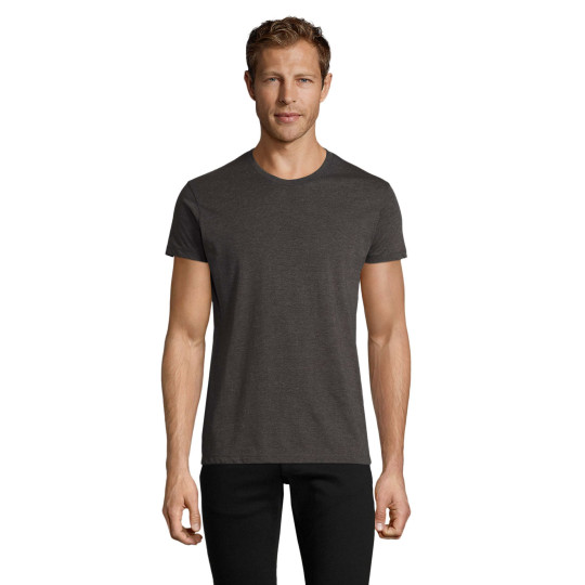 Tee-shirt homme col rond ajusté en coton Ringspun Jersey 150 - BCM Goodies
