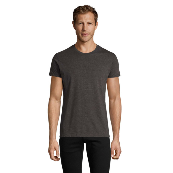 Tee-shirt homme col rond ajusté en coton Ringspun Jersey 150 - BCM Goodies
