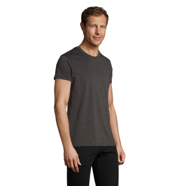 Tee-shirt homme col rond ajusté en coton Ringspun Jersey 150 - BCM Goodies