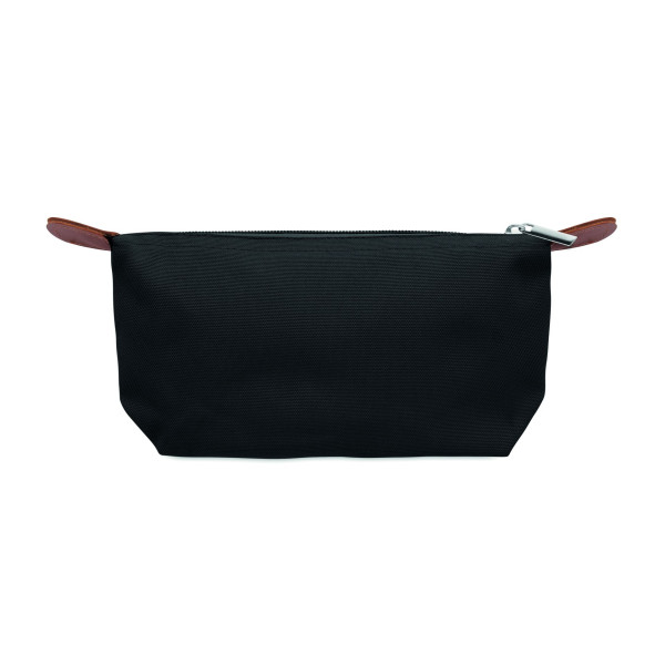 Trousse à cosmétiques en polyester 600D RPET avec fermeture à glissière - BCM Goodies