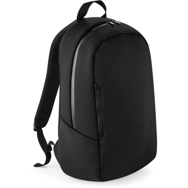 Sac à dos en tissu Scuba personnalisable pour ordinateur 15,6’’ – Objet publicitaire pour entreprises et événements professionne