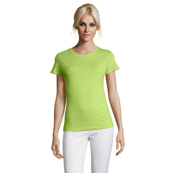 Tee-shirt femme col rond SOL'S REGENT WOMEN pour entreprises - Personnalisation logo - BCM Goodies