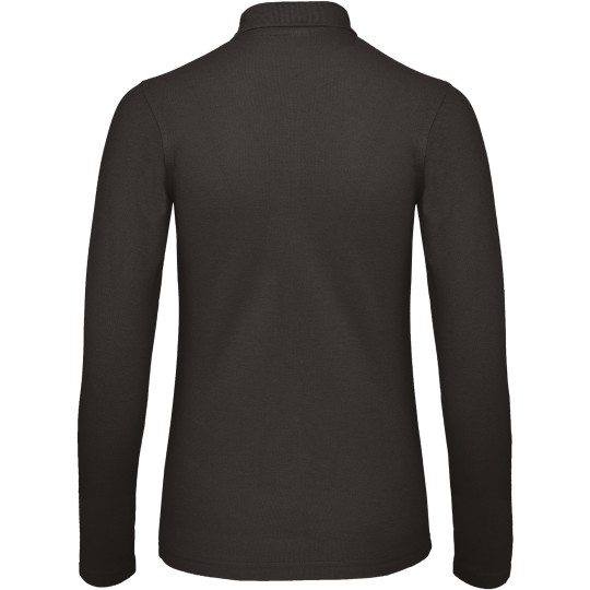 Polo Femme Manches Longues Personnalisable ID.001 – Textile d’Entreprise et Communication | BCM Goodies