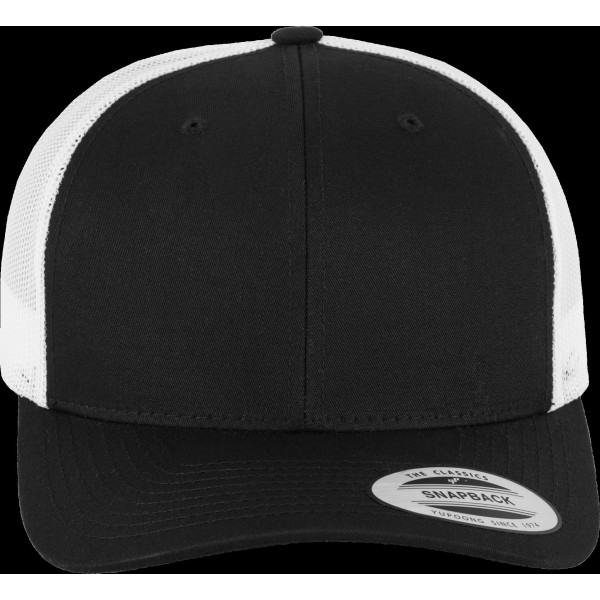 Casquette rétro trucker bicolore personnalisable pour entreprises et événements - BCM Goodies