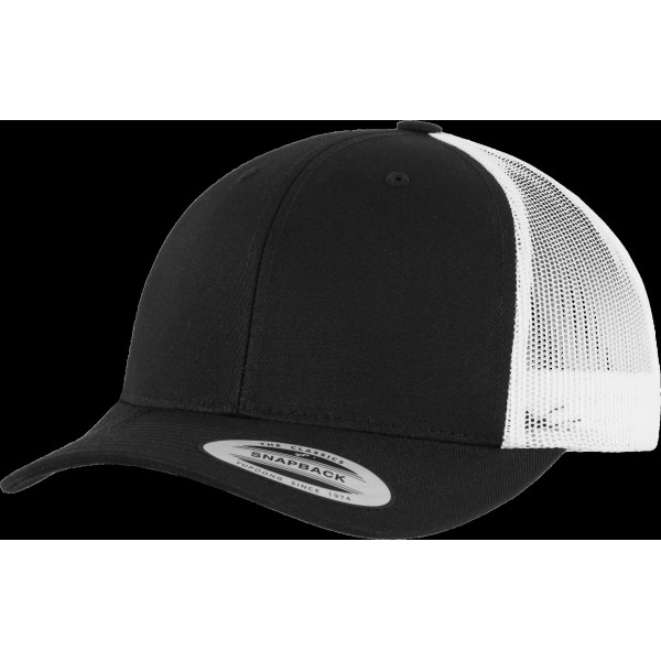 Casquette rétro trucker bicolore personnalisable pour entreprises et événements - BCM Goodies