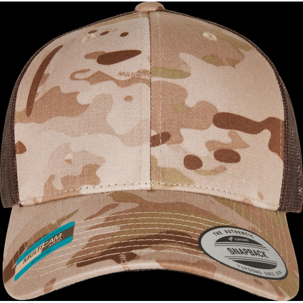 Casquette retro trucker Multicam personnalisable pour communication d’entreprise – BCM Goodies