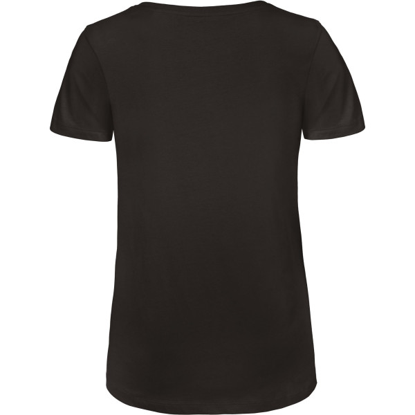 T-shirt Organic Inspire col V Femme personnalisable – 100% coton bio pour entreprises et événements professionnels
