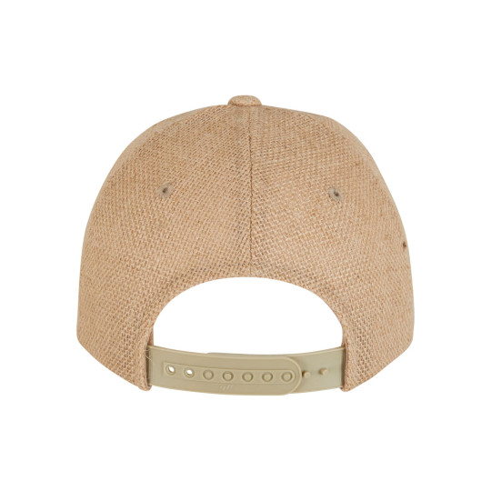 Casquette Dad en jute unisexe personnalisable – Accessoire promotionnel ajustable pour entreprises