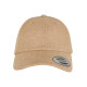 Casquette Dad en jute unisexe personnalisable – Accessoire promotionnel ajustable pour entreprises