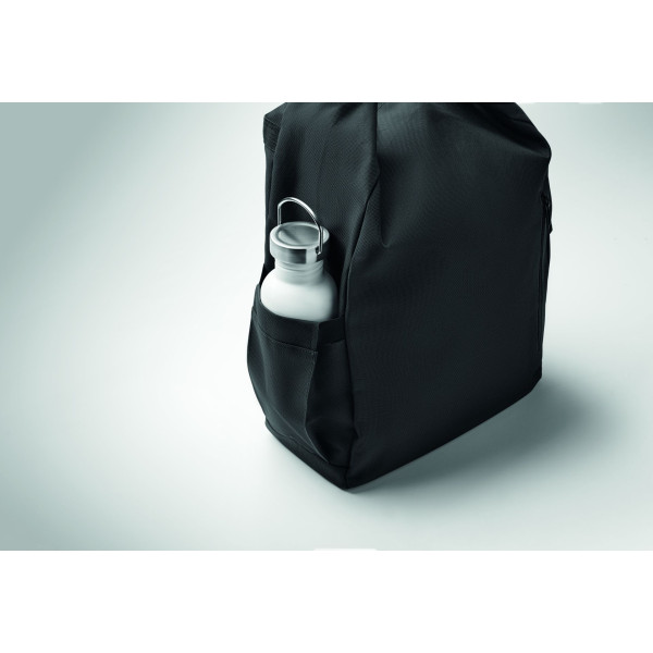 Sac à dos pour ordinateur portable 15 pouces en polyester 600D RPET avec doublure matelassée - BCM Goodies