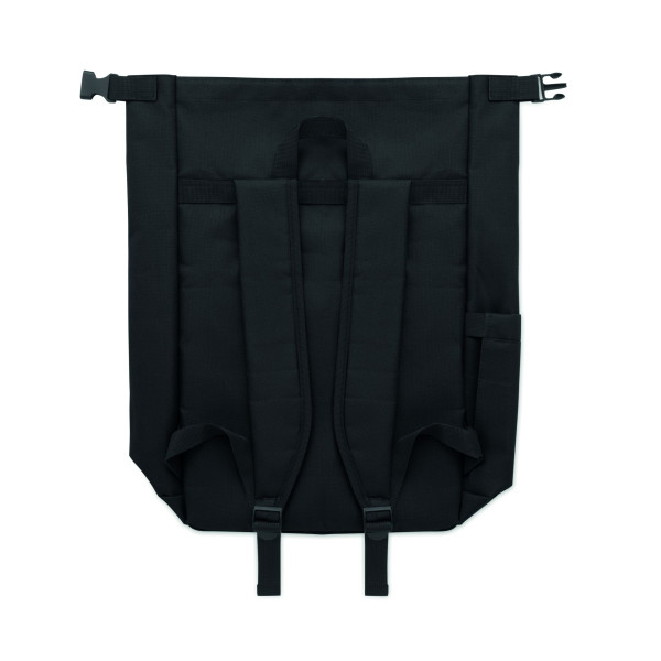 Sac à dos pour ordinateur portable 15 pouces en polyester 600D RPET avec doublure matelassée - BCM Goodies