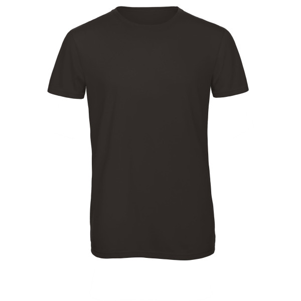 T-shirt Triblend col rond Homme personnalisable sans étiquette – Support textile professionnel B2B