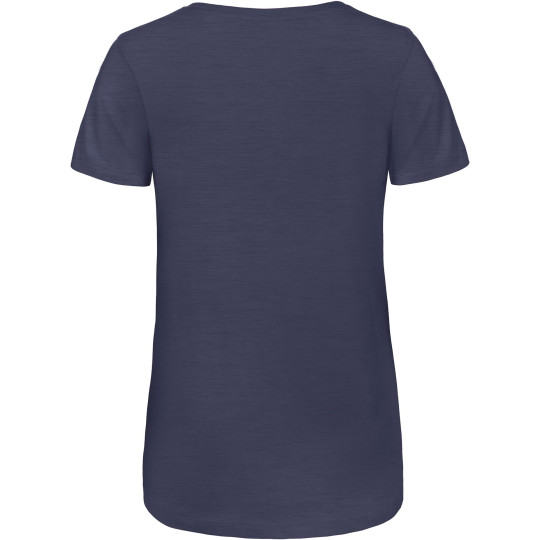 T-shirt Triblend col V Femme personnalisable pour entreprises – Textile sans étiquette pour communication et événements professi