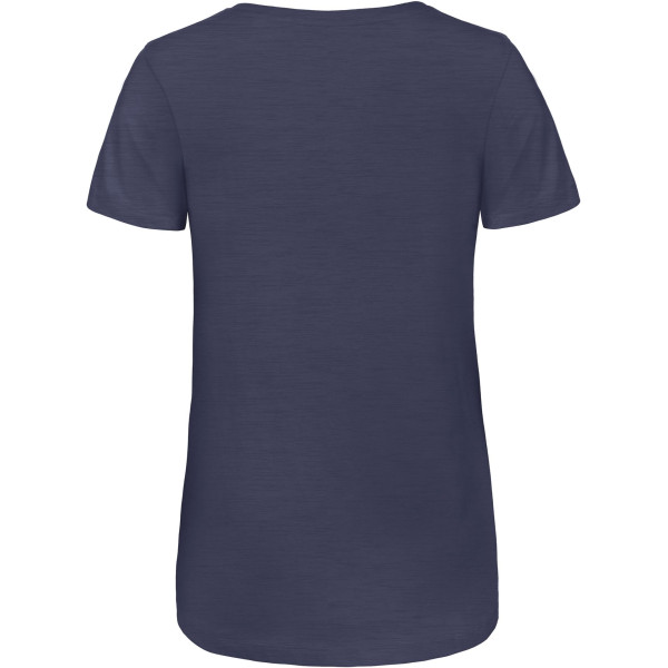 T-shirt Triblend col V Femme personnalisable pour entreprises – Textile sans étiquette pour communication et événements professi