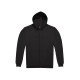 Sweat-shirt à capuche zippé ID.224 personnalisé 50/50 coton polyester – Textile entreprise et association