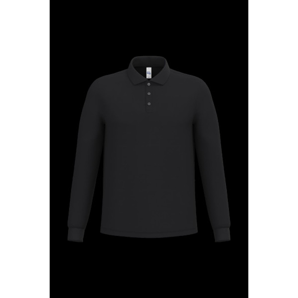 Polo piqué LSL homme personnalisable – Communication B2B et image de marque professionnelle