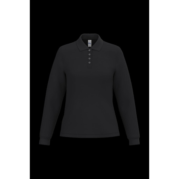 Polo piqué LSL femme personnalisable – Textile d’entreprise pour communication et image de marque
