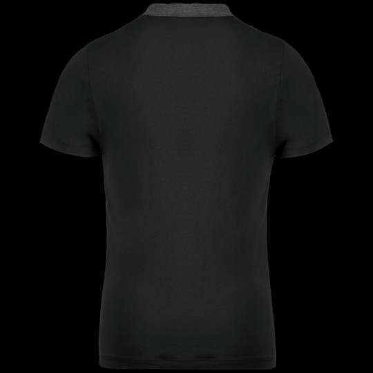 Polo jersey bicolore homme personnalisable pour entreprises et événements professionnels – BCM Goodies