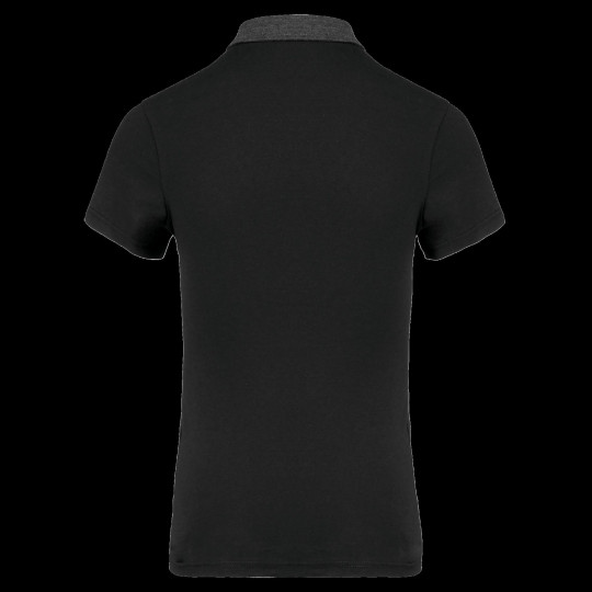 Polo jersey bicolore femme personnalisable pour entreprises et associations – Communication et image de marque