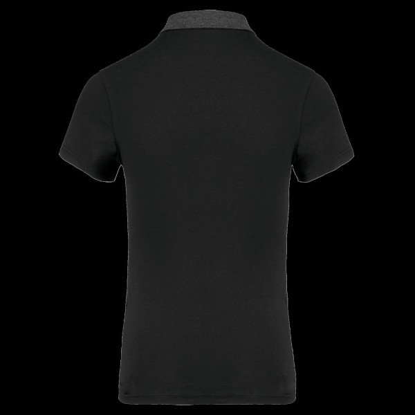 Polo jersey bicolore femme personnalisable pour entreprises et associations – Communication et image de marque