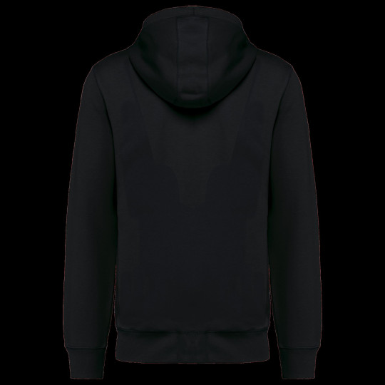 Sweat-shirt french terry écoresponsable zippé à capuche personnalisable unisexe – Vêtement d’entreprise pour communication et fi