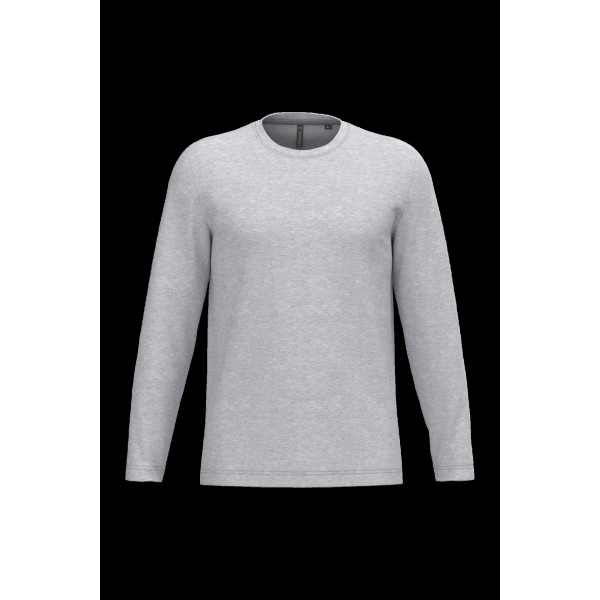 T-shirt coton peigné homme coupe droite – Disponible en coloris unis et Oxford Grey | BCM Goodies