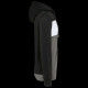 Sweat-shirt tricolore à capuche personnalisable unisexe – Vêtement d’entreprise pour communication et événements professionnels